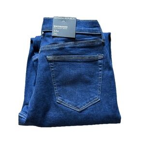 Banana Republic Mens Watershed Mill Valley Denim Jeans 33x32 NWT